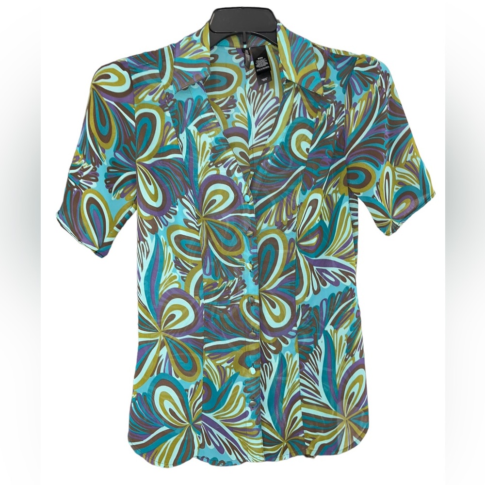 Bisou Bisou Blouse Size Small